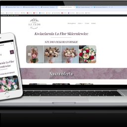 Strona internetowa kwiaciarni