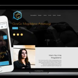 Strona internetowa dla branży beauty, fryzjer, kosmetyczka, barber, salon urody