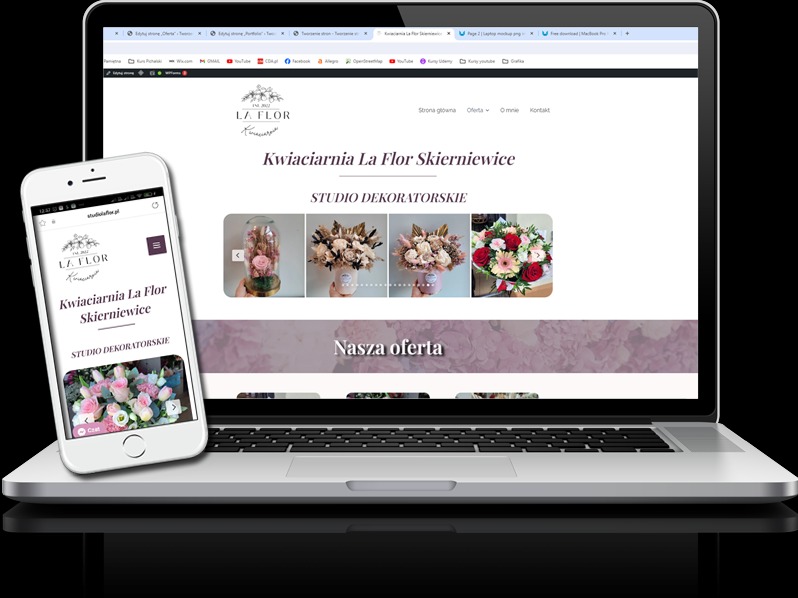 Strona internetowa kwiaciarni