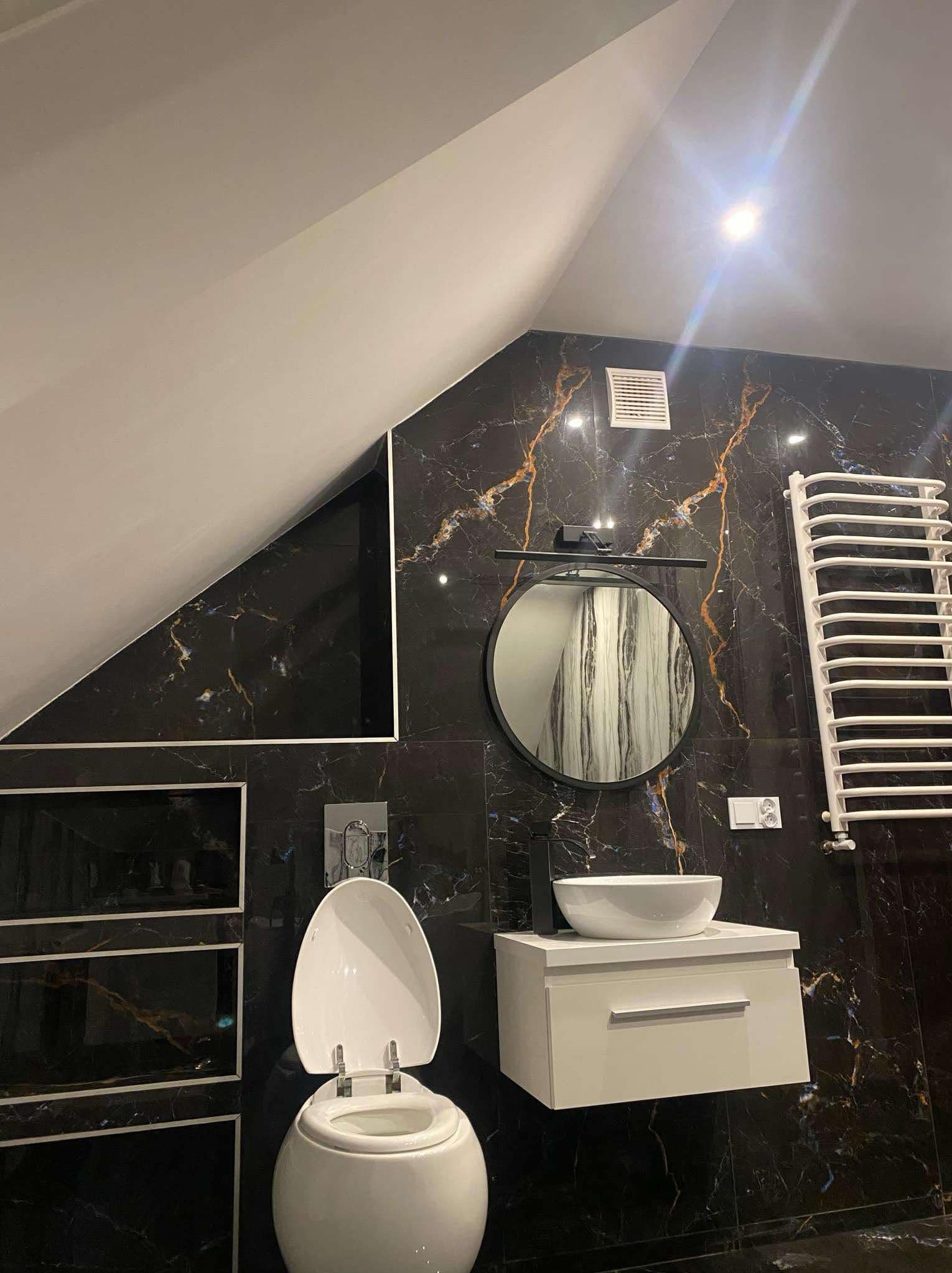 Tak wygląda jedna z wykończonych przez nas Łazienek.