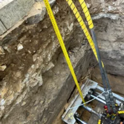 Zdjęcie z przecisku sterowanego pod drogą