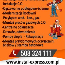 INSTAL-EXPRESS CO WOD-KAN GAZ MACIEJ SZYMALA