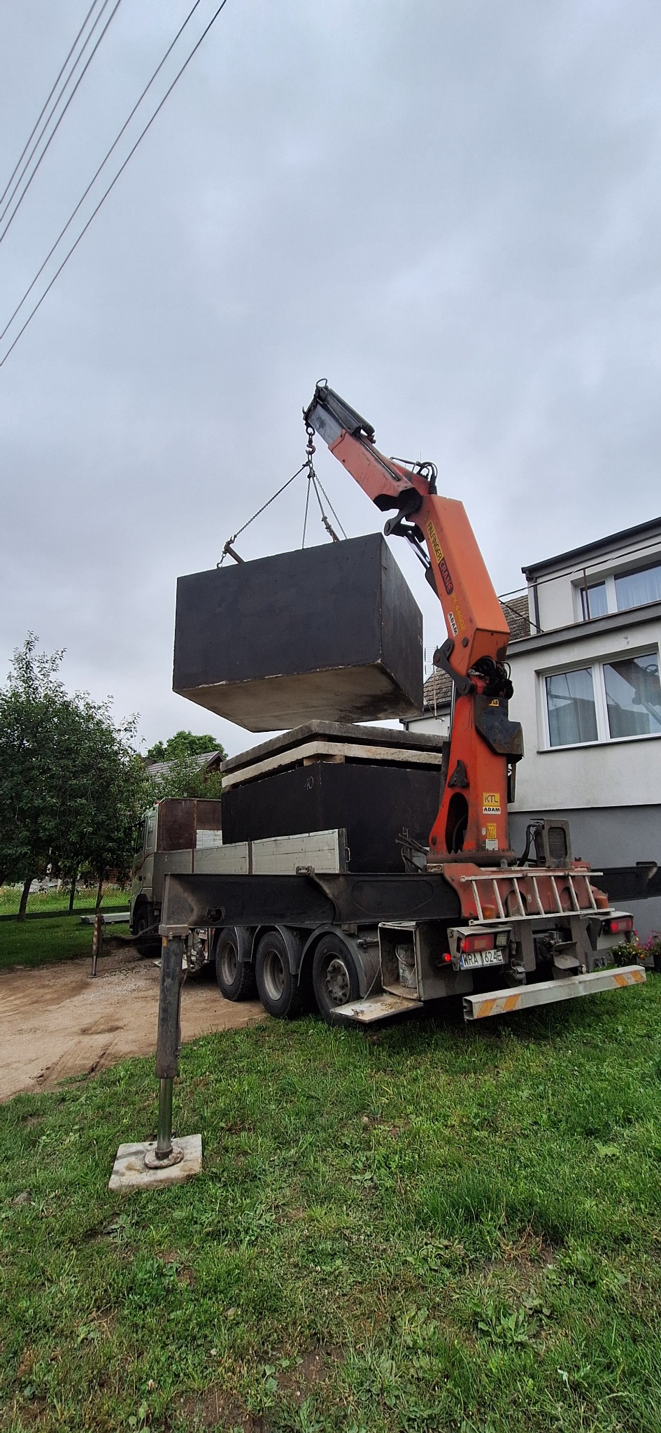 Wykop z montarzem samba