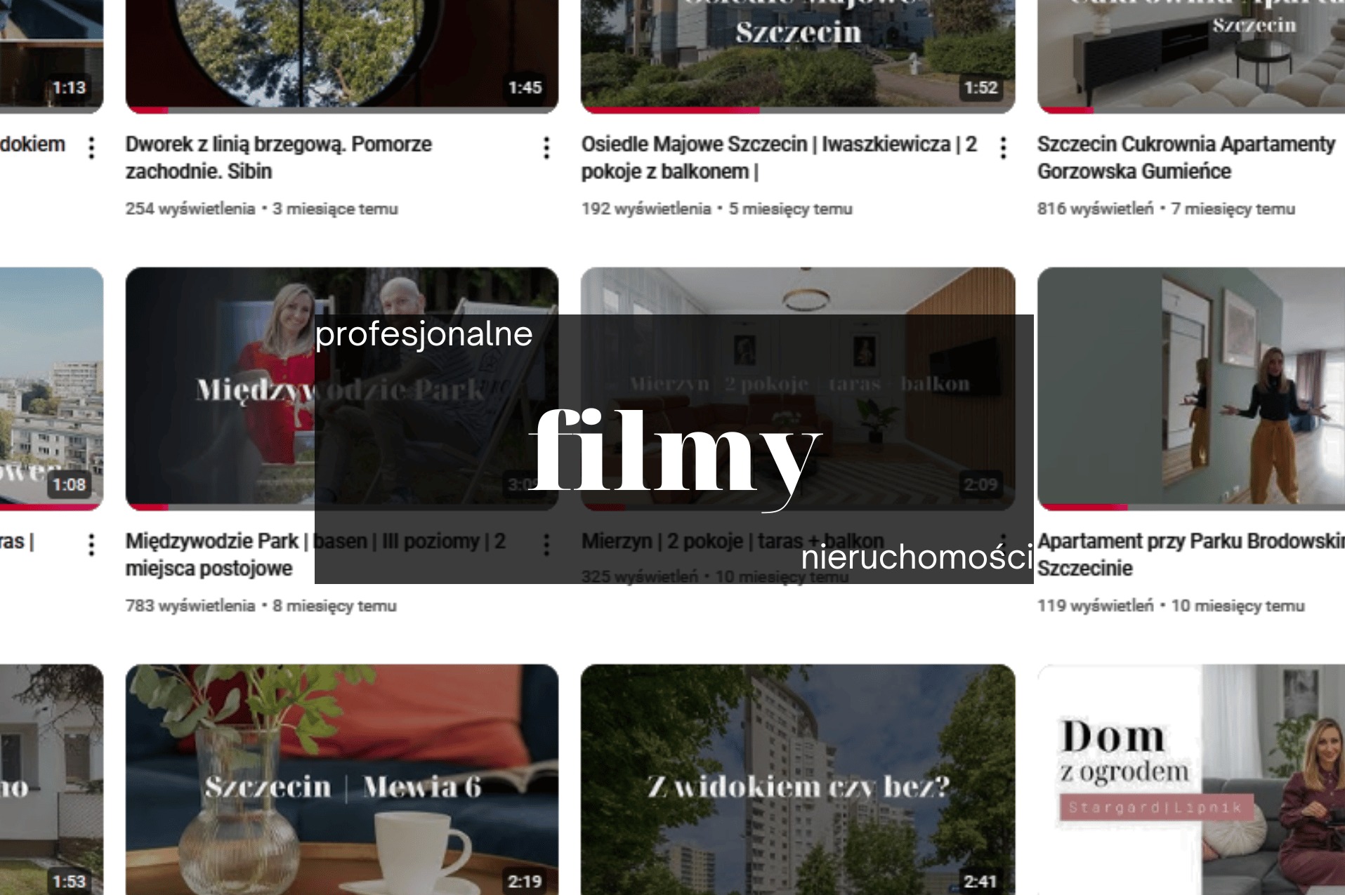 Miniatura filmu z YouTube prezentująca wnętrze mieszkania z drewnianą ścianą, telewizorem i rośliną doniczkową, oświetlone ciepłym światłem.
