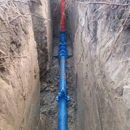 Przyłącze wod kan Siemiatycze 3