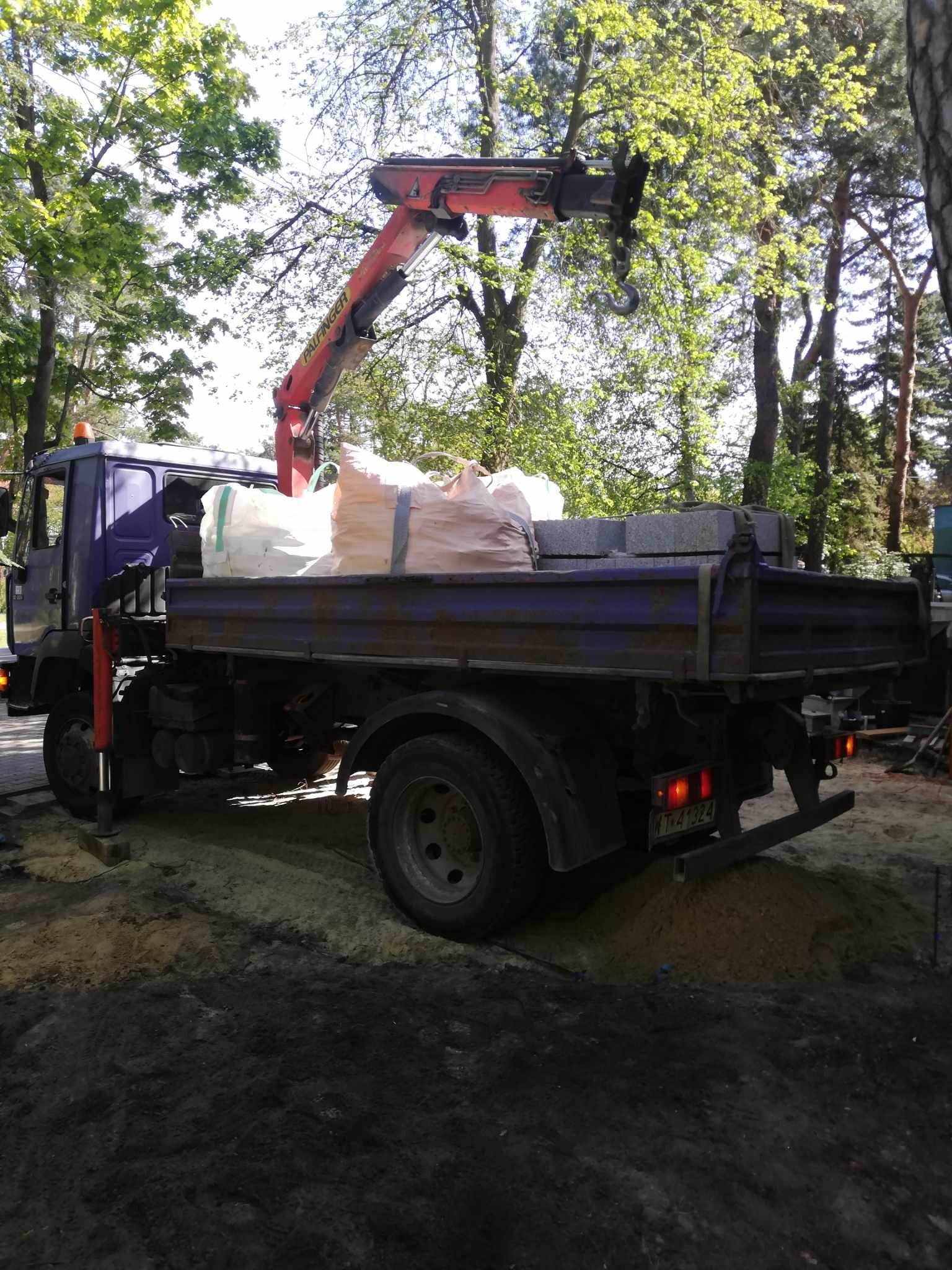 Realizacja kostki granitowej w Warszawa - Radosc (kwiecien 2024)