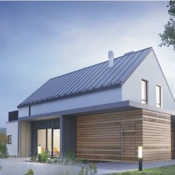 Projekt Domu jednorodzinnego z lokalem usługowym