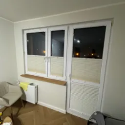 Plisy na wymiar z montażem