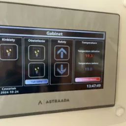 Panel HMI sterowania Smart Home