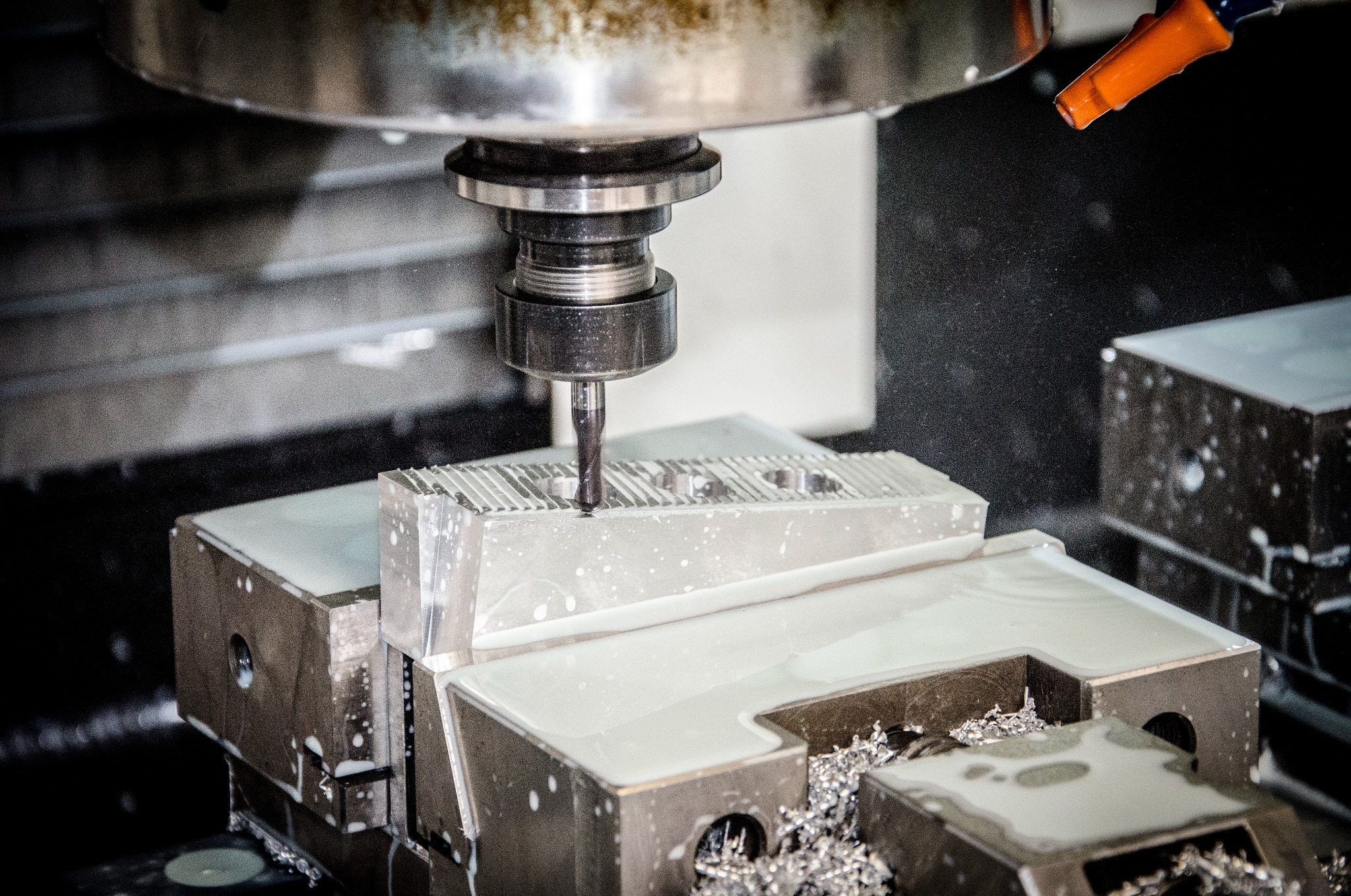 Obróbka CNC frezarka.