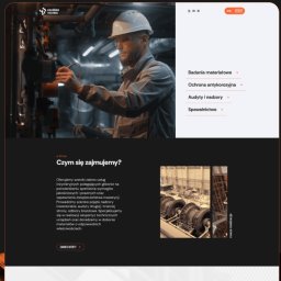 JSON CREW SPÓŁKA Z OGRANICZONĄ ODPOWIEDZIALNOŚCIĄ - Strona internetowa firmy inżynieryjnej Hausdab Technik prezentująca usługi: badania materiałowe, ochrona antykorozyjna, audyty i nadzory, spawalnictwo. Na pierwszym planie inżynier w kasku...
