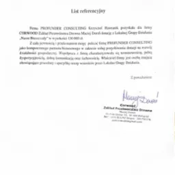 Referencje - pozyskanie dotacji z LGD 'Nasze Bieszczady'