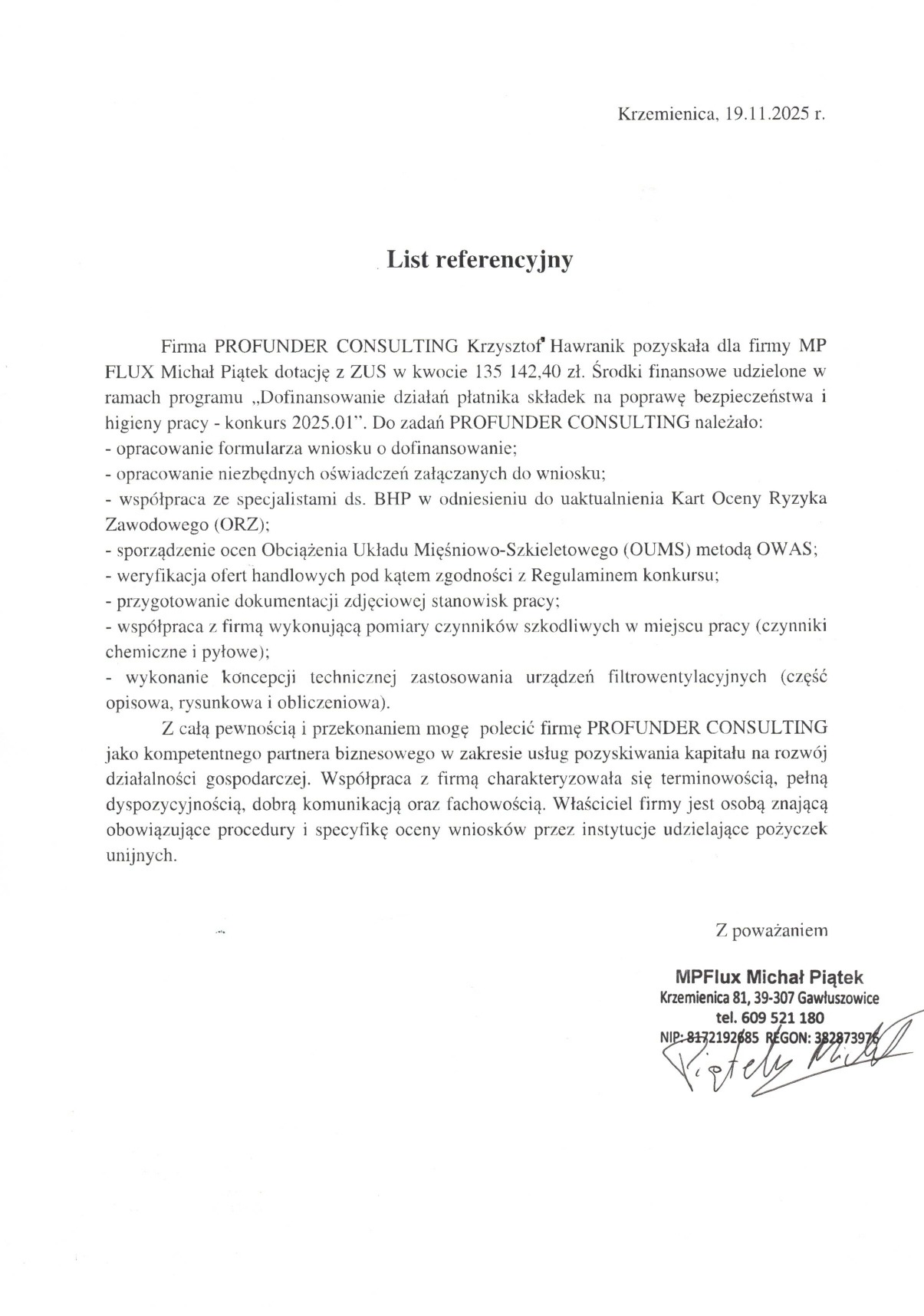 Pozyskanie dotacji z ZUS - prewencja wypadkowa