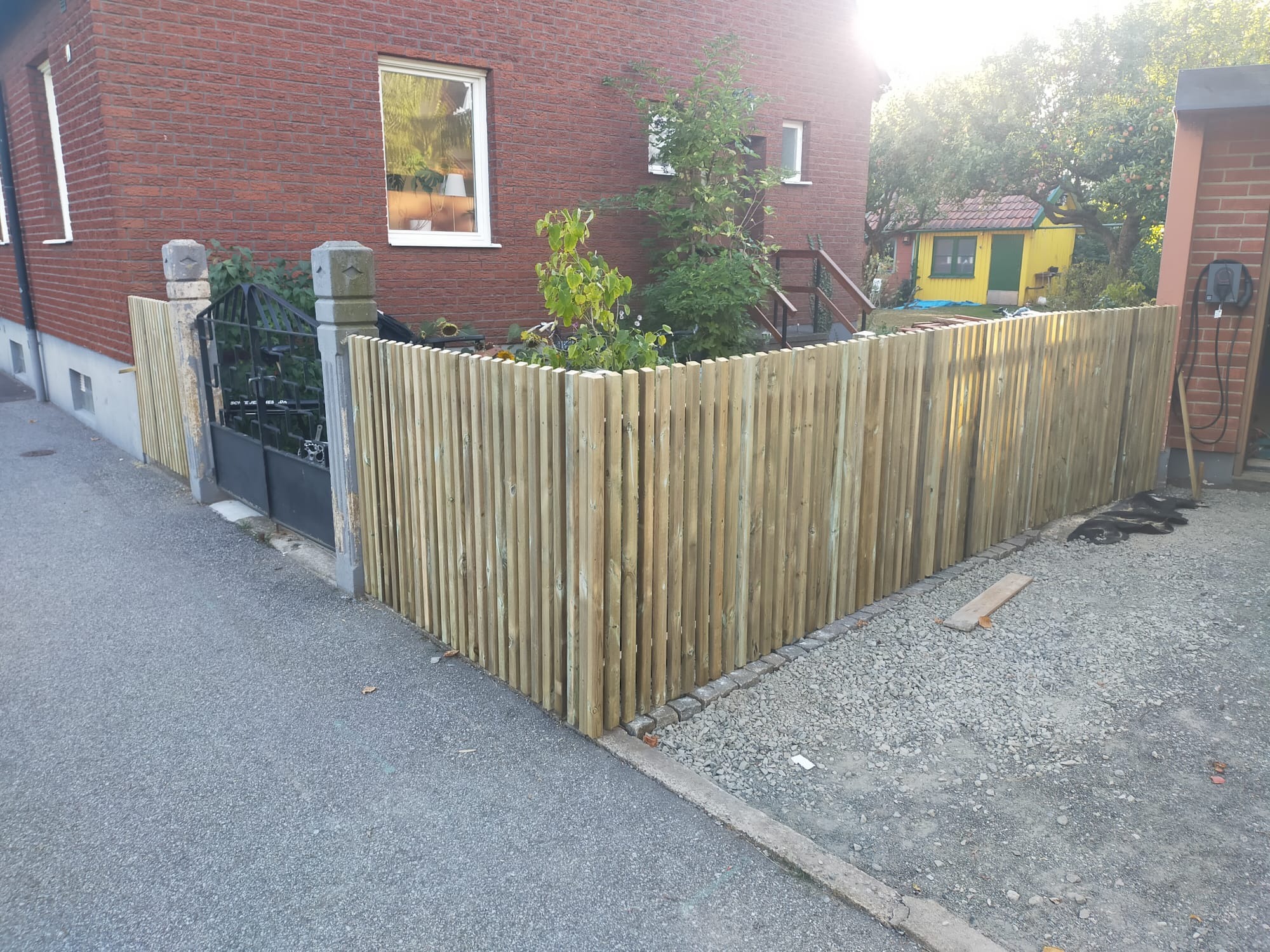 Wykonanie ogrodzenia