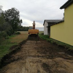 Niwelacja terenu Niedrzwica Kościelna 2