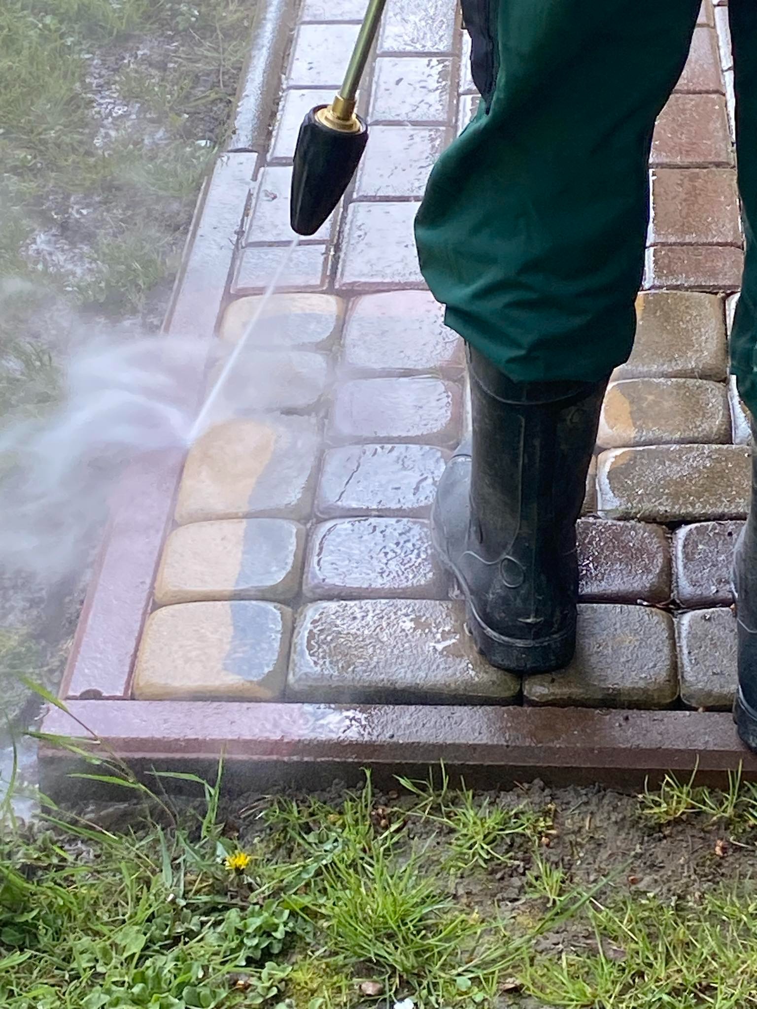 Mycie dyszą rotacyjną