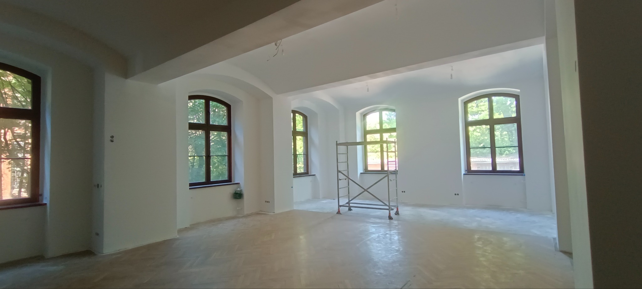 Stare zabytkowe pomieszczenia... Renowacja i remont