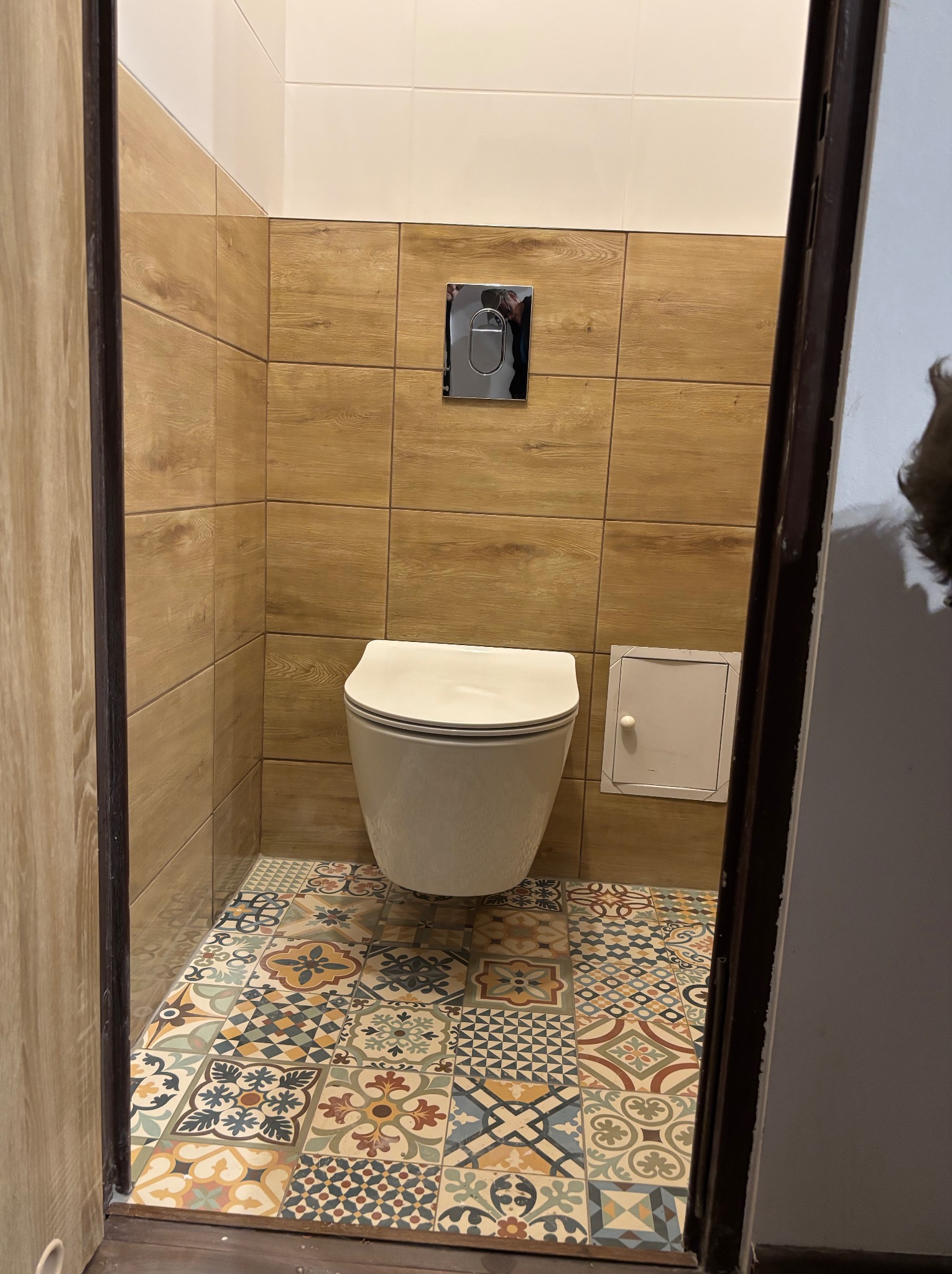 Naprawa WC wymiana geberitu po remoncie pionów