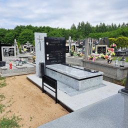 Granit black premium + viscont white