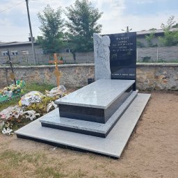 Granit Viscont white+czarny