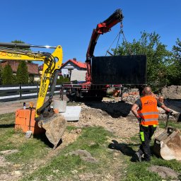 Przyłącze wod kan Gierałtowice 1