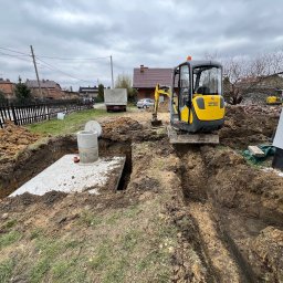 Przyłącze wod kan Gierałtowice 2