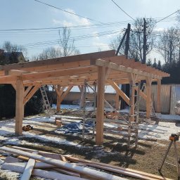 Tarasy drewniane Dzięgielów 1