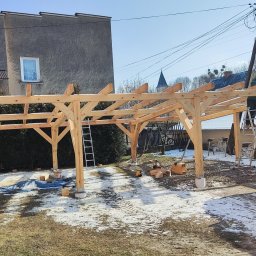 Tarasy drewniane Dzięgielów 4