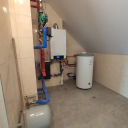 Kompleksowe wykonanie instalacji hydraulicznych Łebno 1