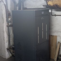 Wymieniony piec na pellet 