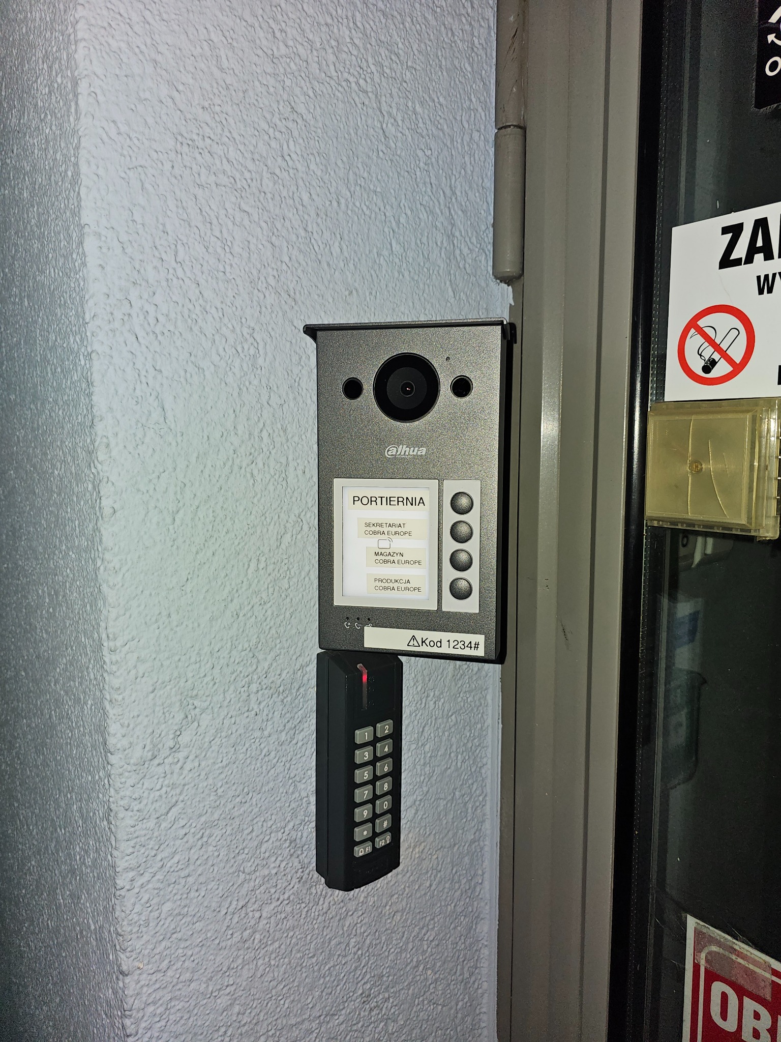 Panel wideodomofonowy Dahua