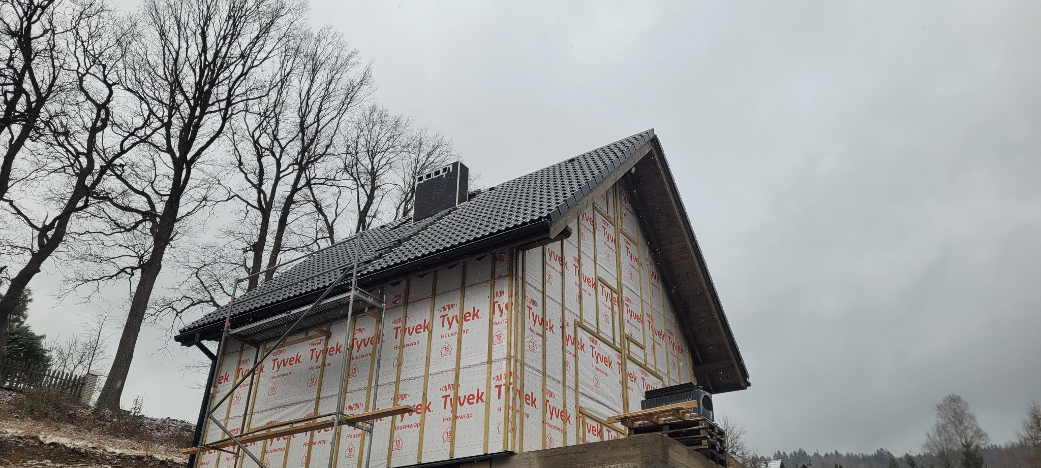 Budynek jednorodzinny 7x7m