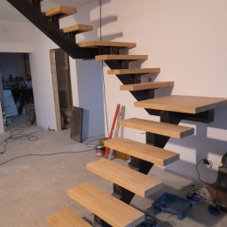 Schody drewniane Libusza 1