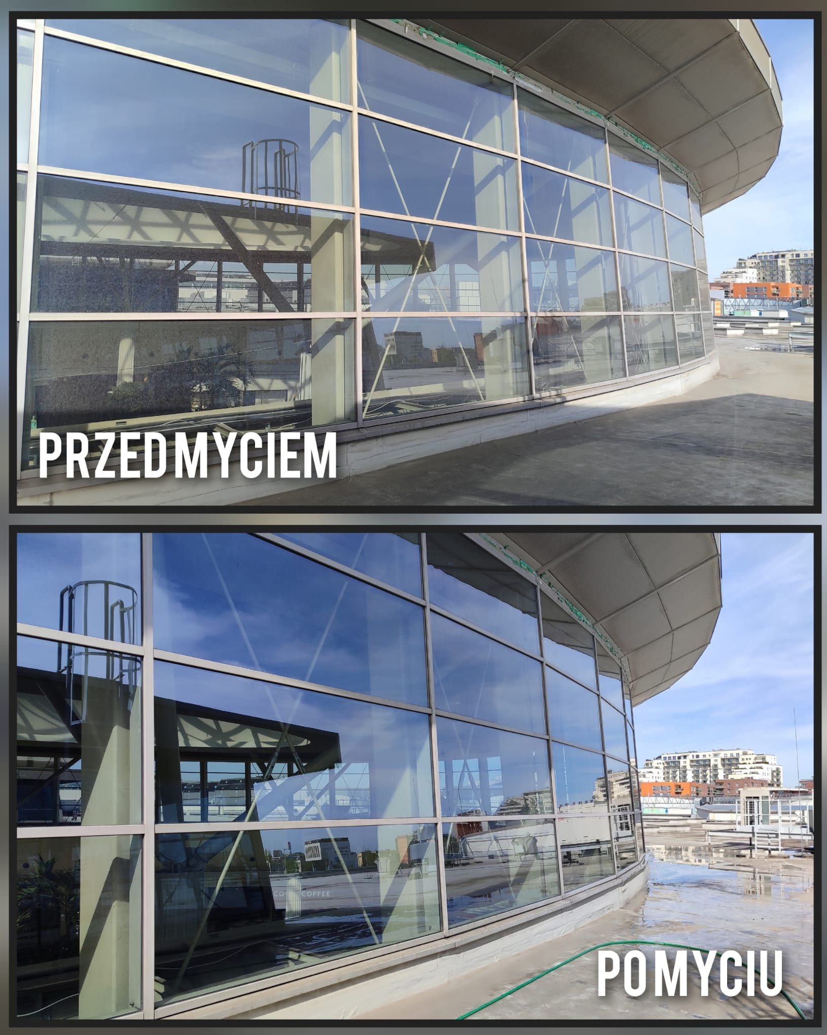 Przed i Po WODA DEMINERALIZOWANA