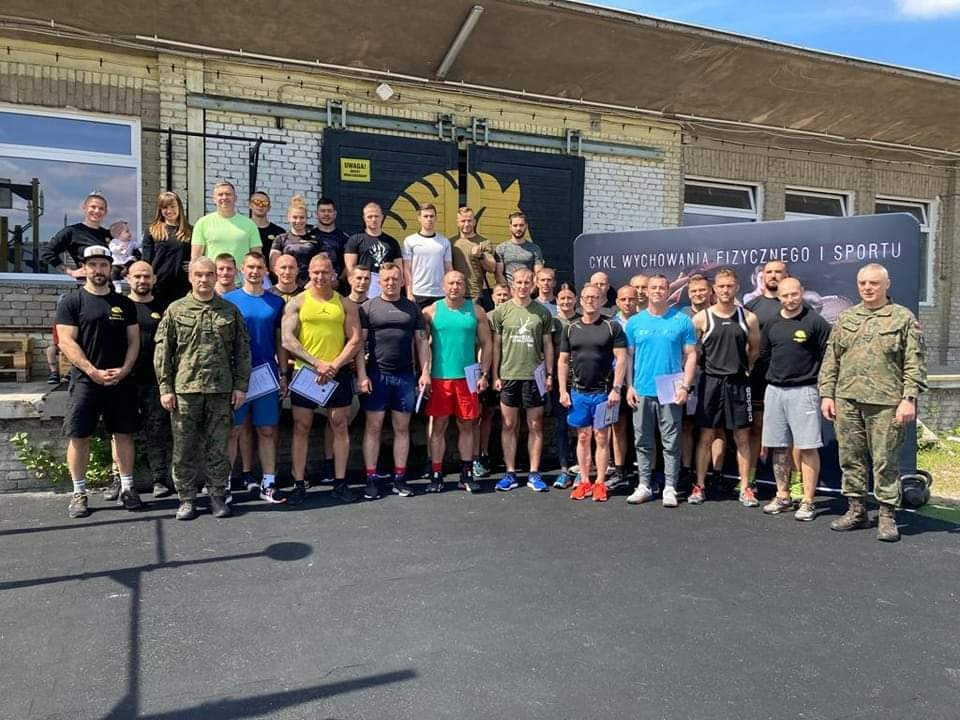 Szkolenie dla Wojska Polskiego z treningu CrossFit