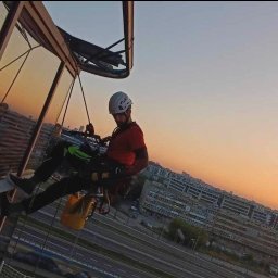 Mycie okien na wysokości Warszawa 3