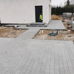 Układanie kostki brukowej Łęczyce 1