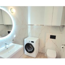 łazienka 5m2/6 dni (hydraulika, zabudowa gk, płytki,  biały montaż)