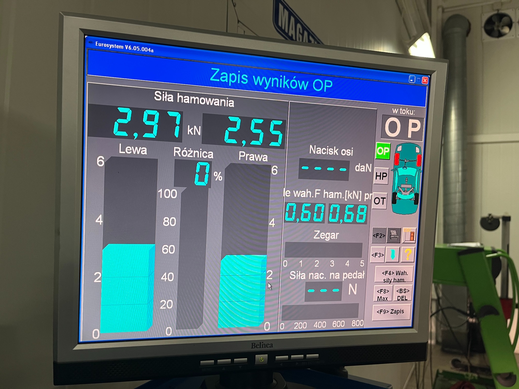 Weryfikacja siły hamowania - wizyta w SKP
