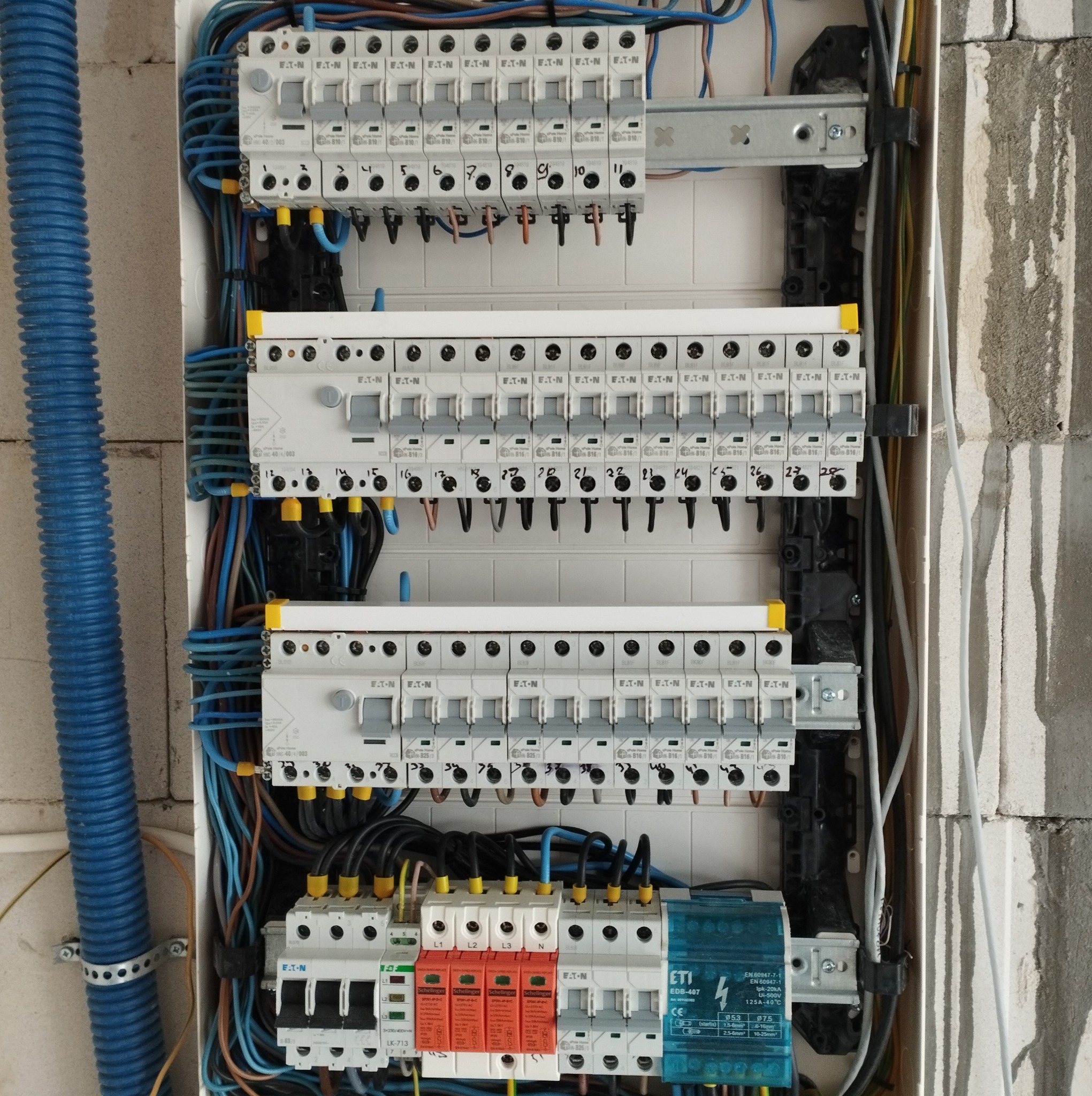 Wykonanie instalacji elektrycznej całego domu