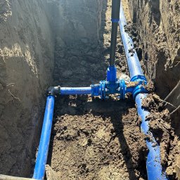 Przyłącze wod kan Boguchwała 4