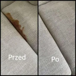 Mocne zabrudzenia kanapy