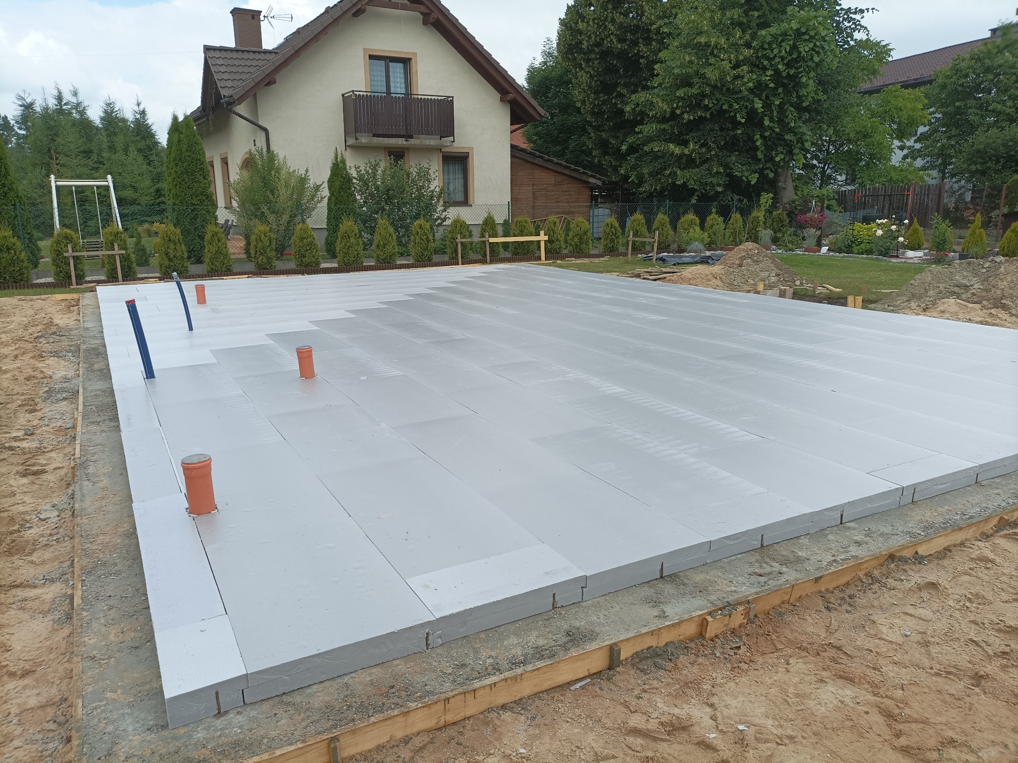 izolacja termiczna ze styroduru pod płytą