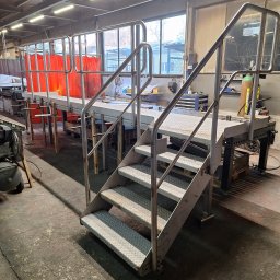 Schody metalowe Racibórz 1