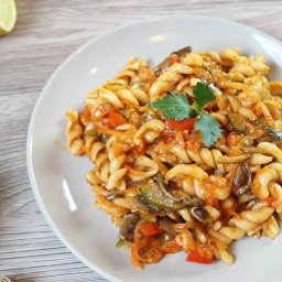 Makaron wege z warzywami