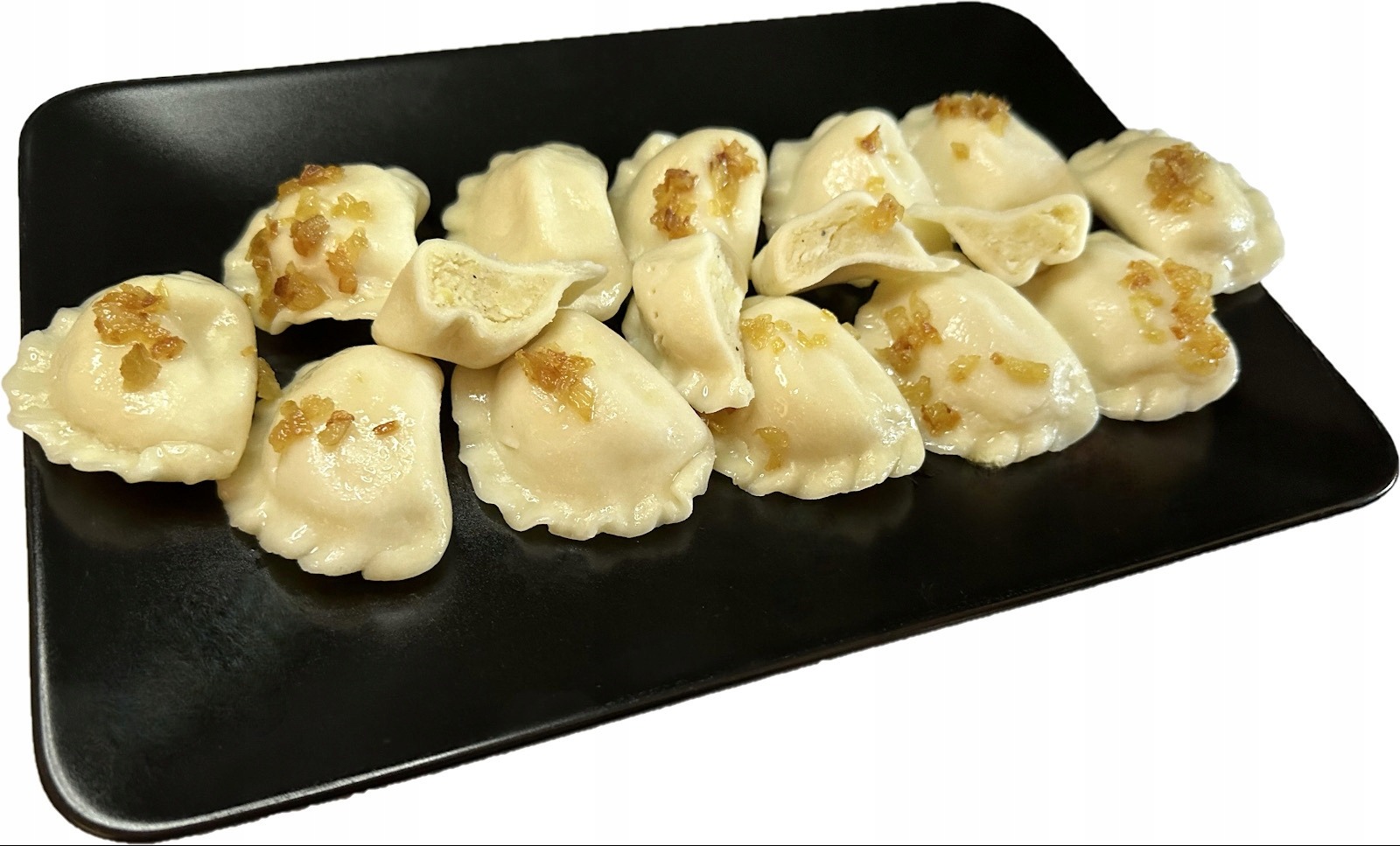 Swojskie domowe pierożki ruskie