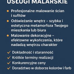 Malowanie mieszkań Gdynia 1