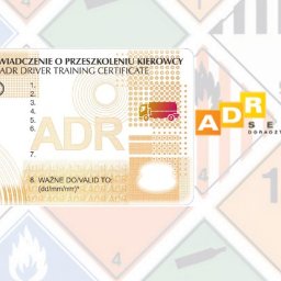 Kurs ADR podstawowy / Zaświadczenie ADR