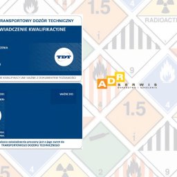 Kurs UNO - TDT - nalewaki - napełnianie zbiorników transportowych - zaświadczenie TDT