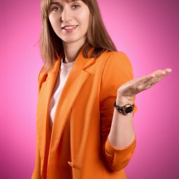 Portret kobiecy do komunikacji online